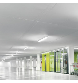 Vedenpitävä valaisin yhdelle LED-loistelampulle IP65 120cm