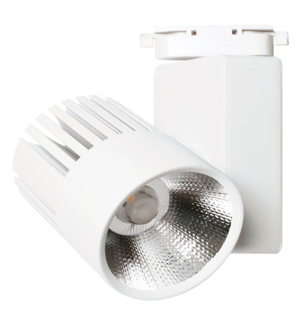 Faretto LED 40W UPPSALA Bianco BRIDGELUX Chip binario Monofase CRI +90