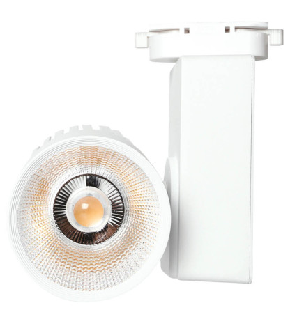 LED-spotlight 40W  UPPSALA Vit BRIDGELUX Chip 1-fas skena CRI + 90