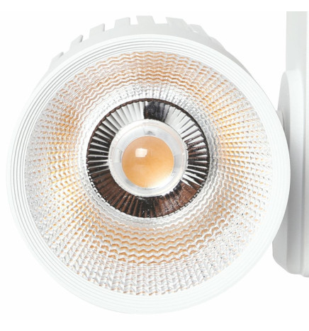 40W LED skinnespot UPPSALA Hvit 1-fase BRIDGELUX Chip CRI+ 91