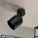 ▷ Comprar Aplique Techo Orientable Negro LEIDEN casquillo GU10