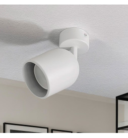 Buy White Adjustable Ceiling Wall Light LEIDEN GU10 Socket