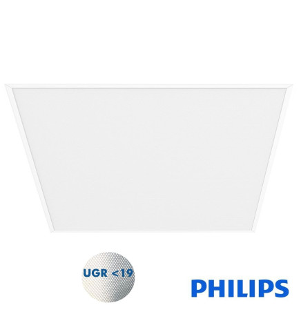 PACK 8 Dalles 60X60 LED -SLIM FRAME- 40W - Philips Driver - UGR17