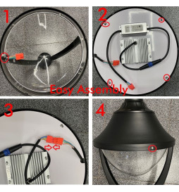 40W LED Street light VALLEY Philips Lumileds SMD 3030 165Lm/W