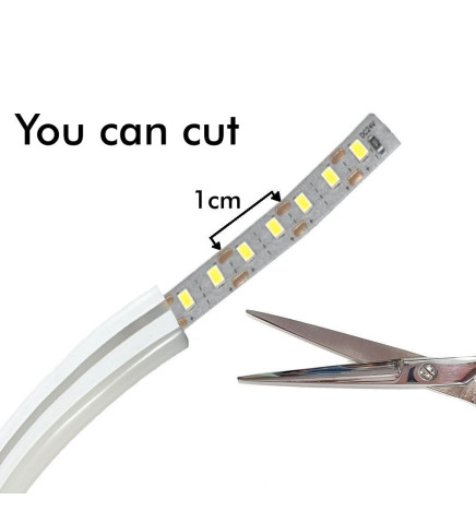 Flexible LED Neon 24V - 10W/m - Coil 50m - 6x12mm