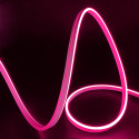 Bobina Neon LED Flexível 50M 24V 13W/M | Corte 1cm | Rosa