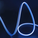 Bobina Neon LED Flexível 50M 24V 13W/M | Corte 1cm | Luz azul