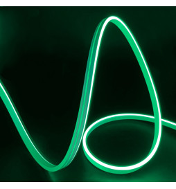 Flexible LED Neon Roll 50M 24V 13W/M | Cut 1cm | Green