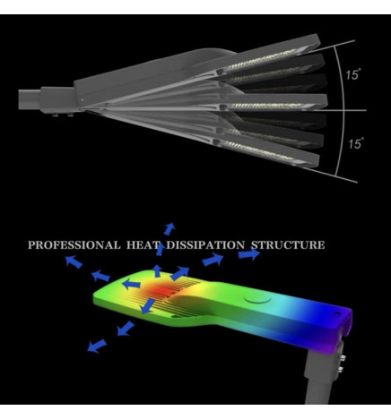 LED gatelys 10W - 100W AARHUS Philips Driver Programmerbar SMD5050 240Lm/W