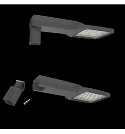 LED-gatubelysning 10W - 100W AARHUS Philips Driver Programmerbar SMD5050 240Lm / W