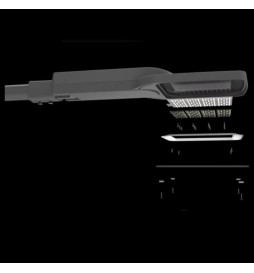 LED gadebelysning 10W - 100W AARHUS Philips Driver Programmerbar SMD5050 240Lm / W