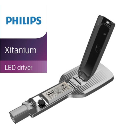 Apparecchio LED Stradale 10W - 100W AARHUS Philips Driver Programmabile SMD5050 240Lm/W