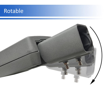 Apparecchio LED Stradale 10W - 100W AARHUS Philips Driver Programmabile SMD5050 240Lm/W