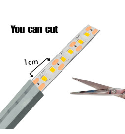 Neón LED Flexible 24V -10W/m - Bobina 50m - 6x12mm - Rojo