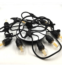 Guirlanda LED com lâmpadas...