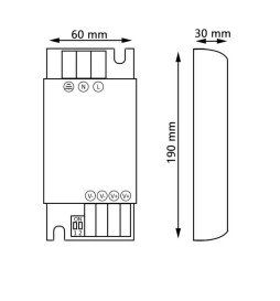 Comprar Fuente Alimentación 12V 300W 25A Aluminio IP20 - Para Tiras LED