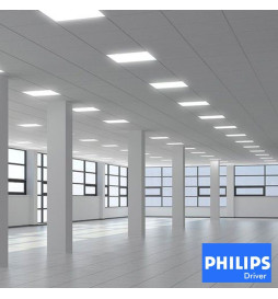 PACK 10 LED Panel 60x60  44W - Philips CertaDrive - CRI+92 -ENEC05