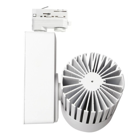 LED Tracklight 40W UPPSALA White PHILIPS Driver 3-PHASE rails - CRI+92