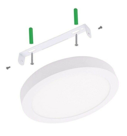 Superfície circular LED Plafon 20W 120º - OSRAM Chip