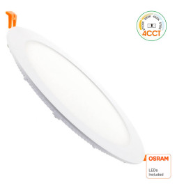 Slim LED-Paneeli Pyöreä -...