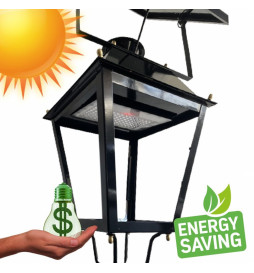 SOLAR LED Streetlight - Villa - 300W  Chip LUMILEDS - Steel