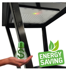 Farola LED Villa SOLAR 300W  Chip LUMILEDS - Acero