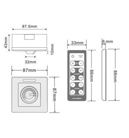 Medidas Dimmer TRIAC