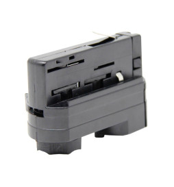 3-PHASE  Connector for rail Black