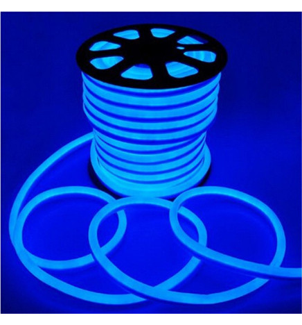 8W Neon Flexibel LED12V 25m 8mm blå