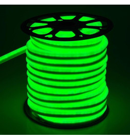 Neon LED 8W Flexible 12V Bobine 25m  8mm Verdoyant