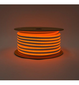 8W Neon Flexibel LED 12V 25m 8mm Orange