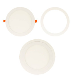 Cache-cercle blanc supplémentaire pour Downlight