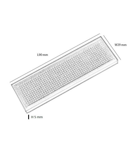 Mini LED-panel Vit DC 3.6V