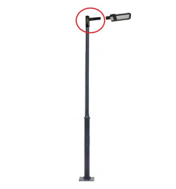 Støtte for LED gatelampe