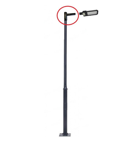 Support for LED street lamp