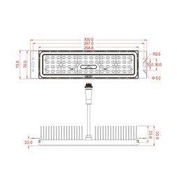 Projecteur LED 200W MAGNUM AIR 186Lm/W 60º