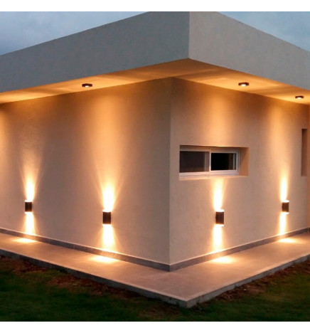 Aplique LED 12W CANNES  Doble Luz Exterior IP54