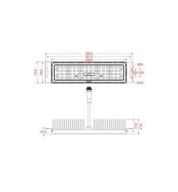 50W Module LED MAGNUM  OSRAM Chip 180Lm/W 25º