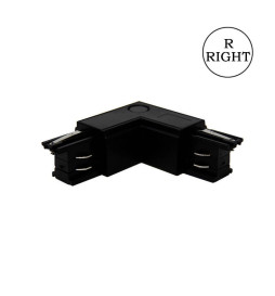 Accesorio DERECHO TRIFASICO en L Negro 