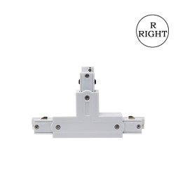 Conector  DIREITO em  "T" Calha  TRIFASICO"