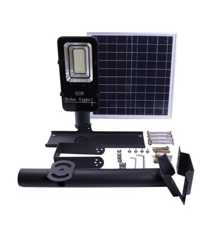 ECO Solcelle LED gadebelysning 60W SANAN Programmerbar