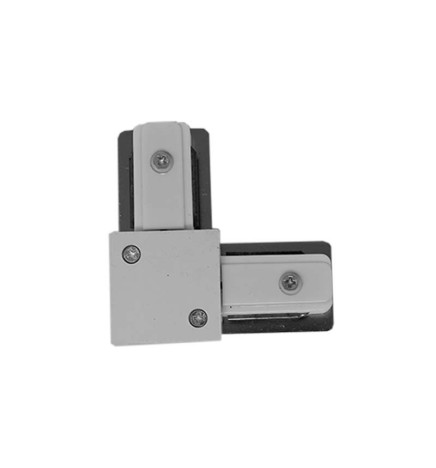 Conector tipo L para Carril Monofásico