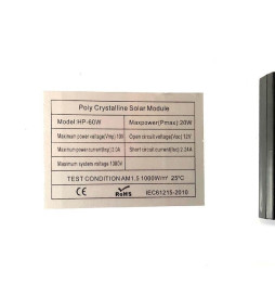 ECO Solar cell LED gatubelysning 60W SANAN Programmerbar