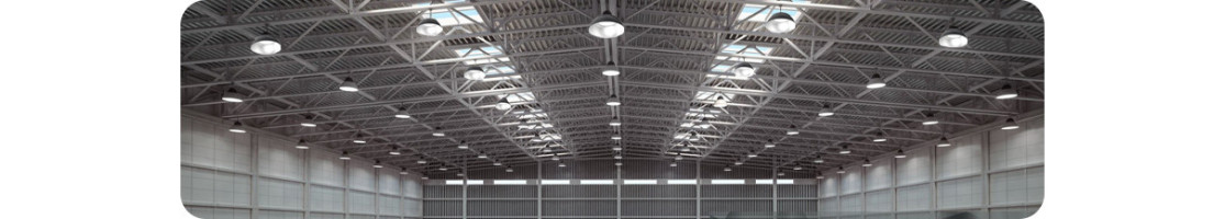 Industriel LED-belysning - UFO og lineære høje bugter