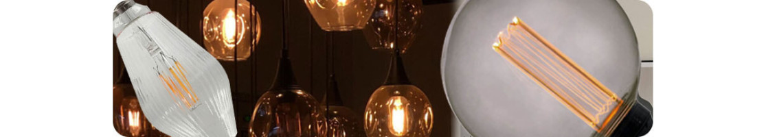 Bombillas Decorativas y de Filamento Vintage - Luz Cálida Acogedora 