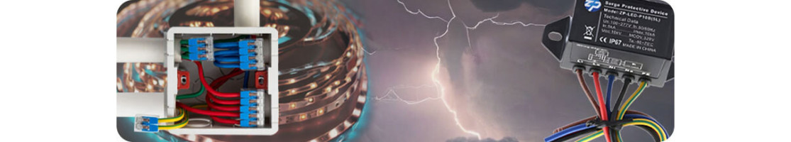 LED Lighting Accessories - Connectors, Kits and Protectors 